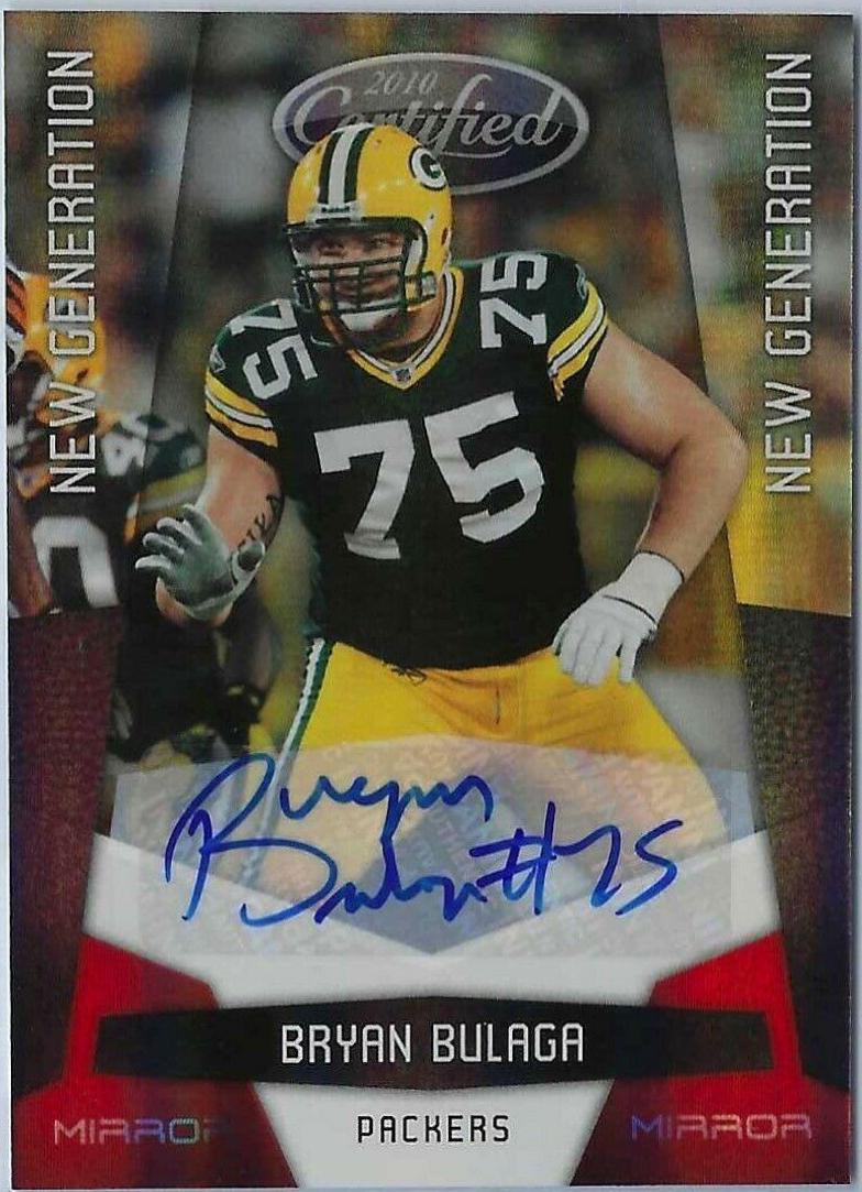 Bryan Bulaga [Mirror Red Autograph] #184