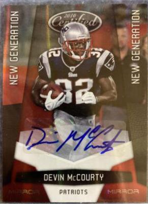 Devin McCourty [Mirror Gold Autograph] #202