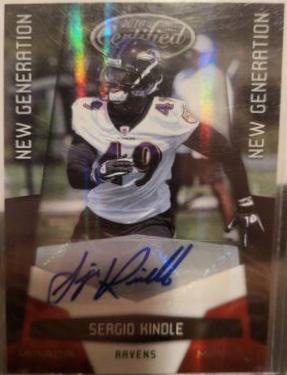 Sergio Kindle [Mirror Red Autograph] #261