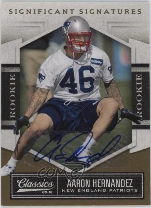 Aaron Hernandez [Gold] #101