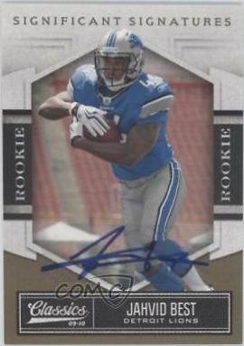 Jahvid Best [Significant Signatures Gold] #147