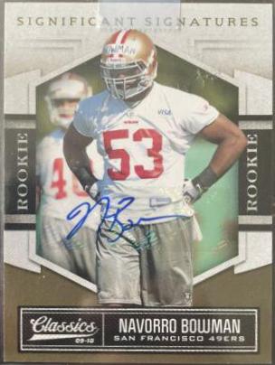 Navorro Bowman [Significant Signatures Gold] #175