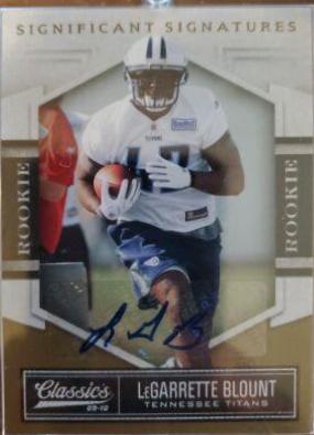 LeGarrette Blount [Significant Signatures Platinum] #166