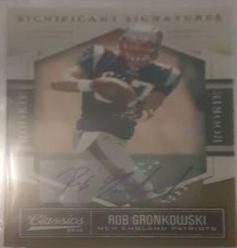 Rob Gronkowski [Significant Signatures Gold] #182