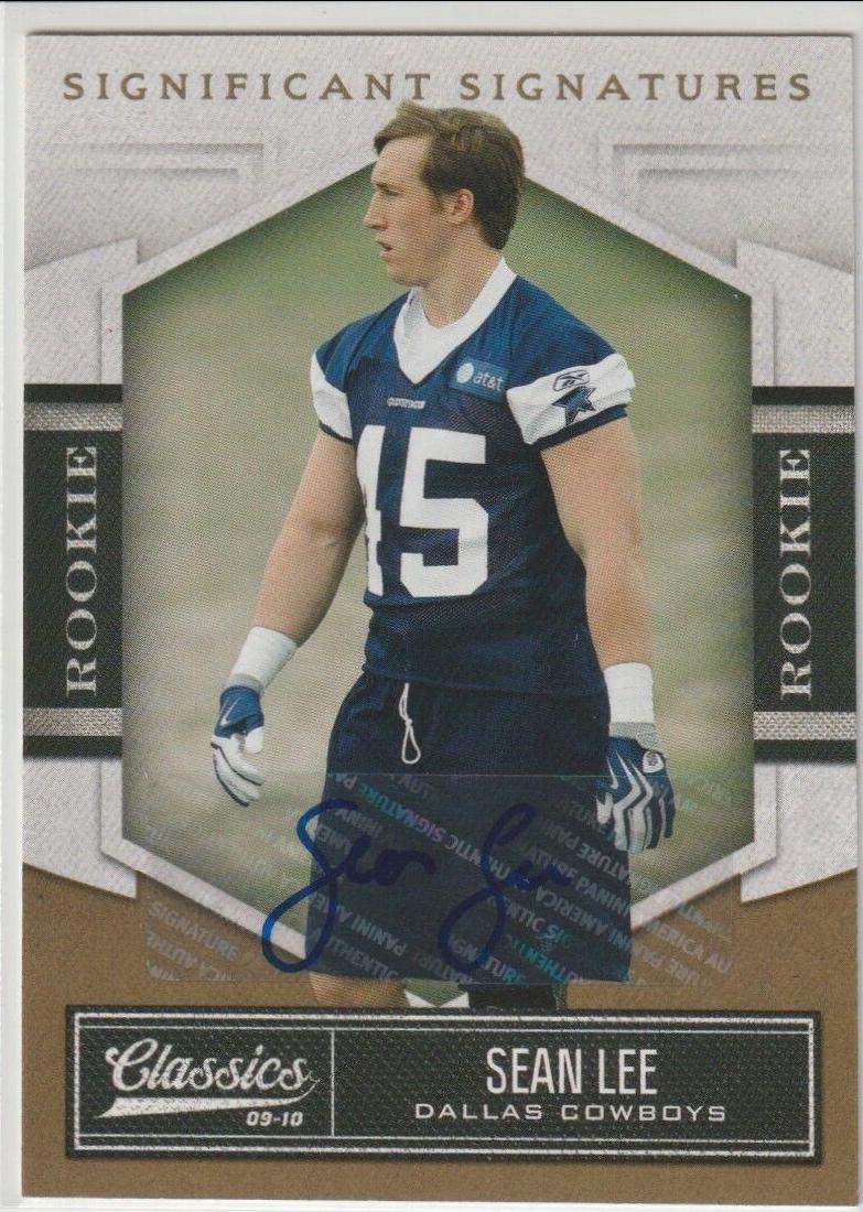 Sean Lee [Significant Signature Gold] #188