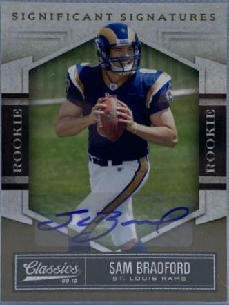 Sam Bradford [Significant Signatures Platinum] #186