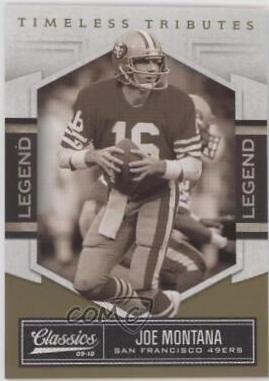 Joe Montana [Timeless Tributes Silver] #228