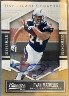 Ryan Mathews [Significant Signatures Gold] #185