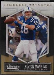 Peyton Manning [Timeless Tributes Gold] #42