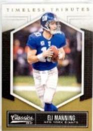 Eli Manning [Timeless Tributes Silver] #65