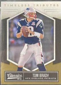 Tom Brady [Timeless Tributes Gold] #59