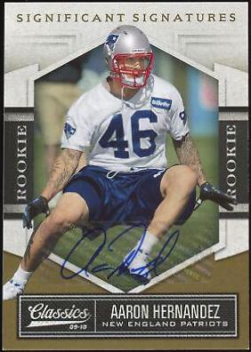 Aaron Hernandez [Significant Signatures] #101