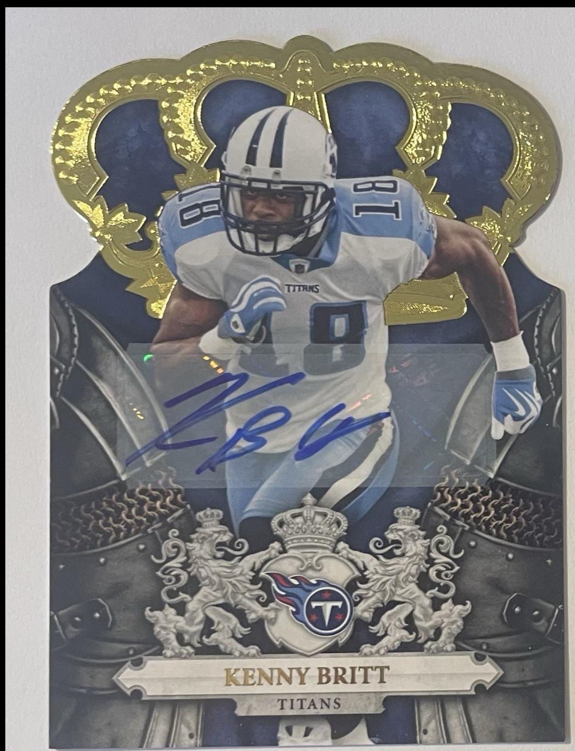 Kenny Britt [Autograph Gold] #96