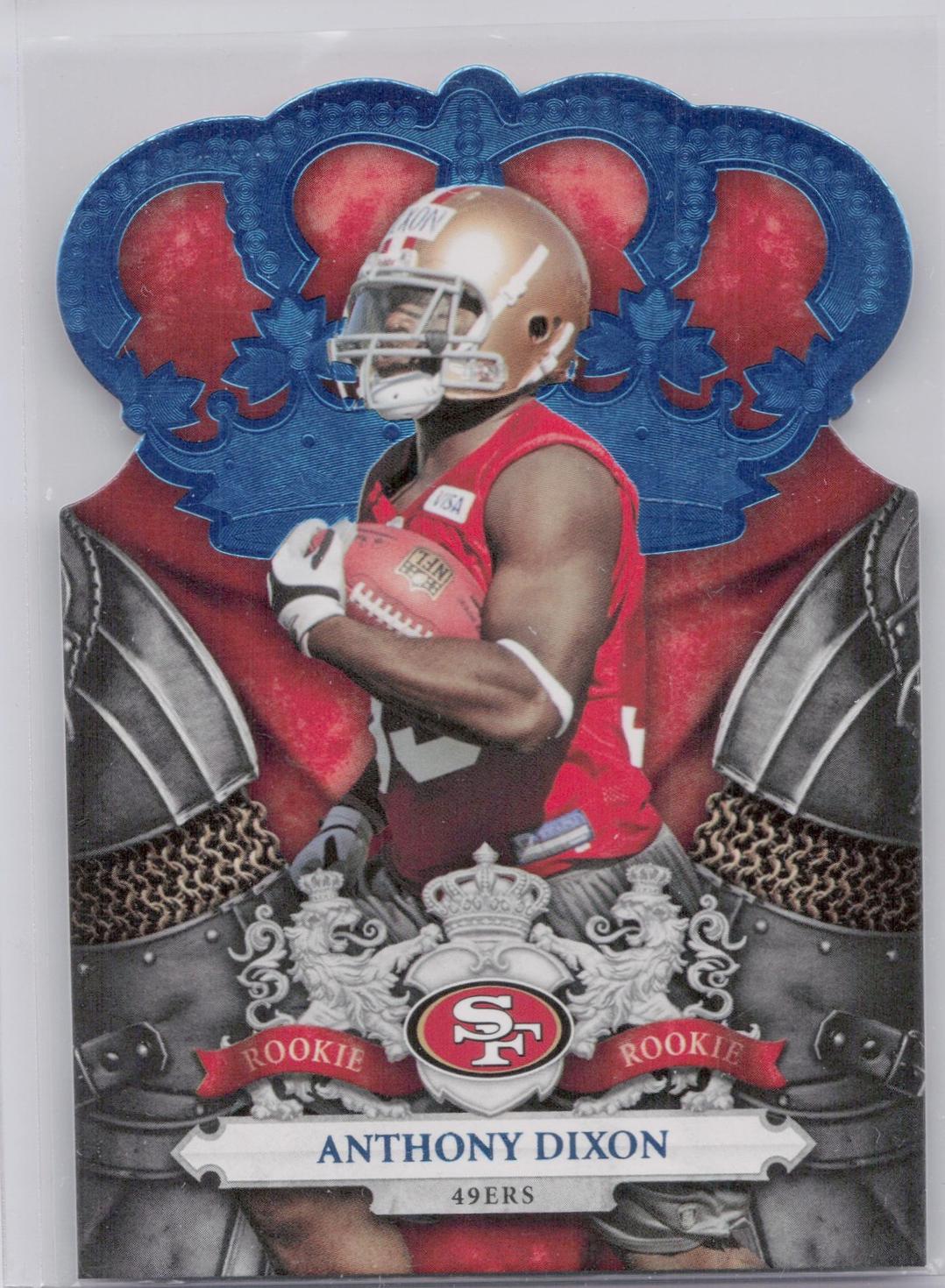 Anthony Dixon [Autograph Blue] #105