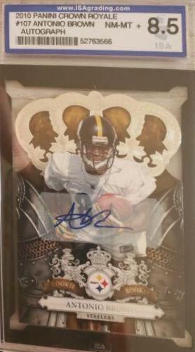 Antonio Brown [Autograph] #107