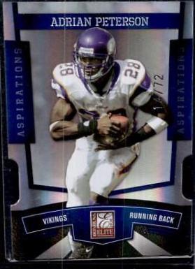 Adrian Peterson [Aspirations Die Cut] #54