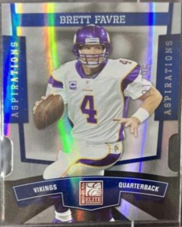 Brett Favre [Aspirations Die Cut] #55