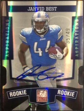 Jahvid Best [Aspirations Autograph] #110