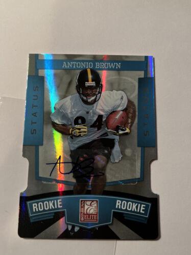 Antonio Brown [Status Die Cut Autograph] #111