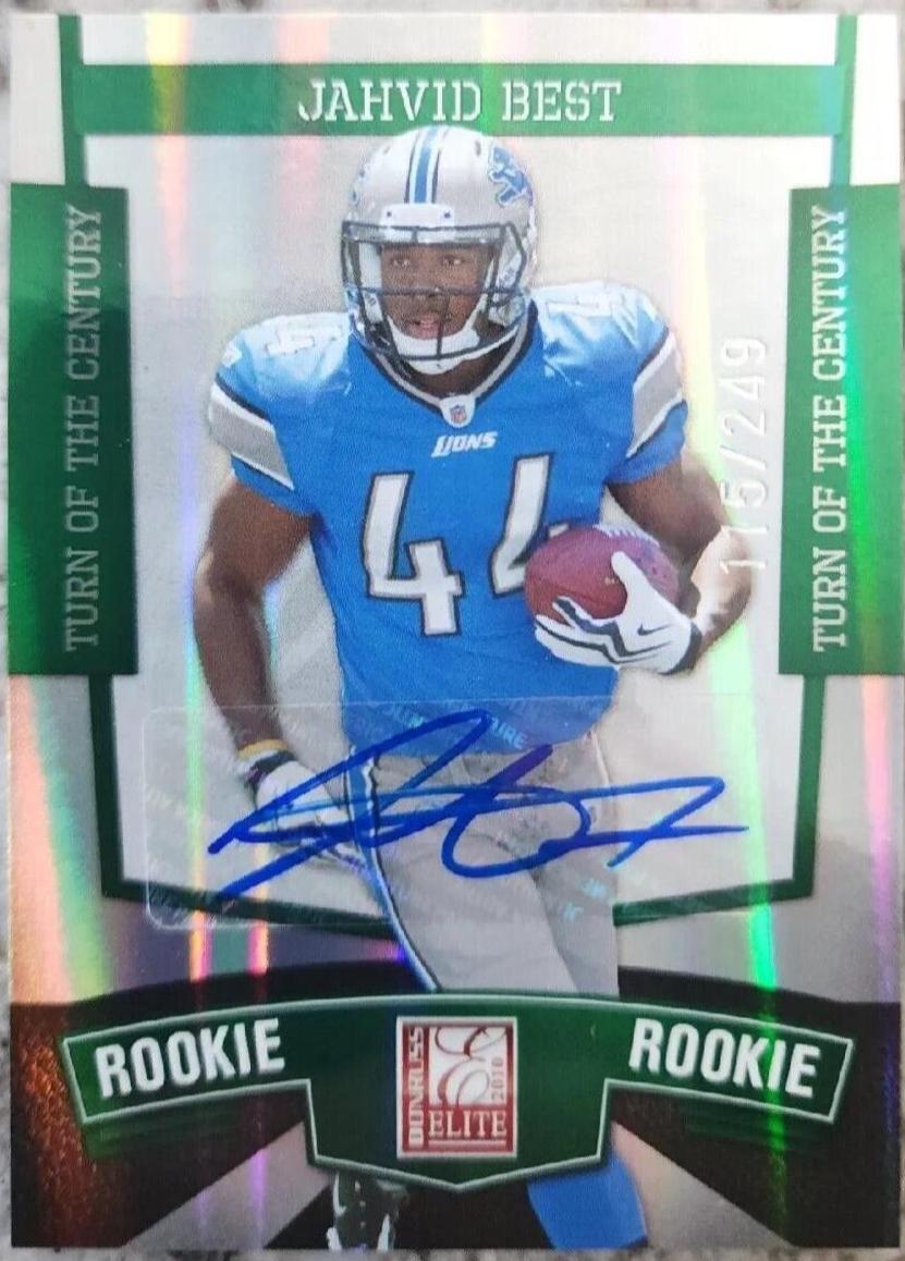 Jahvid Best [Turn of the Century Autograph] #110