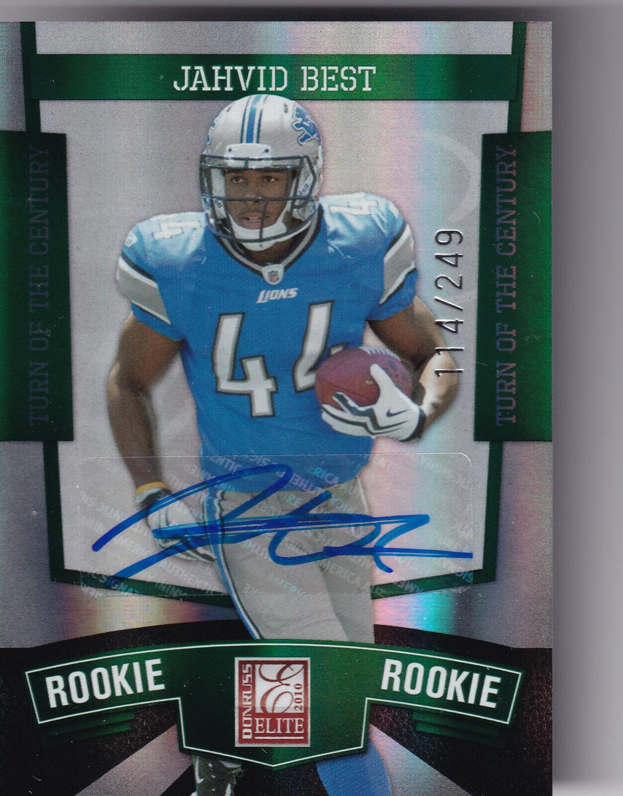 Jahvid Best #110