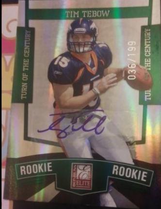 Tim Tebow [Aspirations Autograph] #126