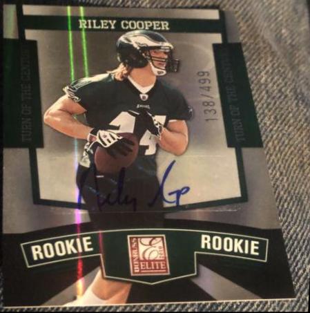 Riley Cooper [Turn of the Century Autograph] #125