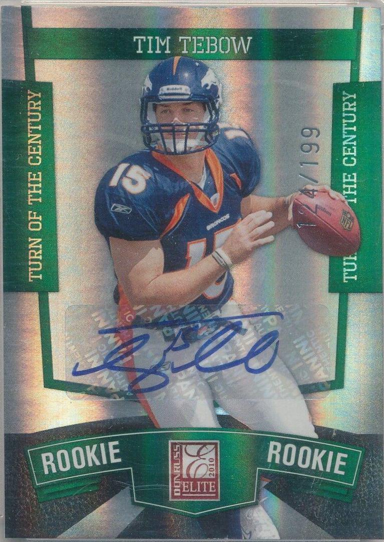 Tim Tebow [Turn of the Century Autograph] #126