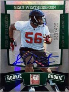 Sean Weatherspoon [Turn of the Century Autograph] #151