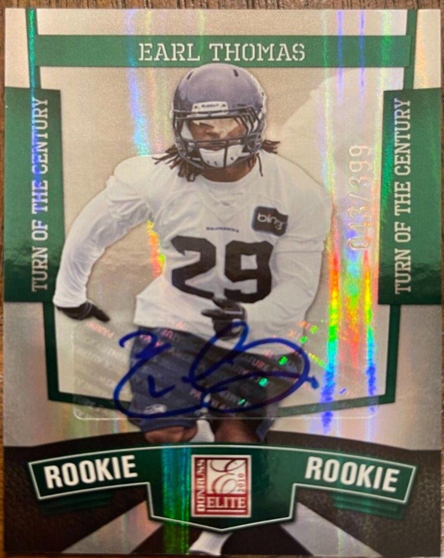 Earl Thomas [Turn of the Century Autograph] #191