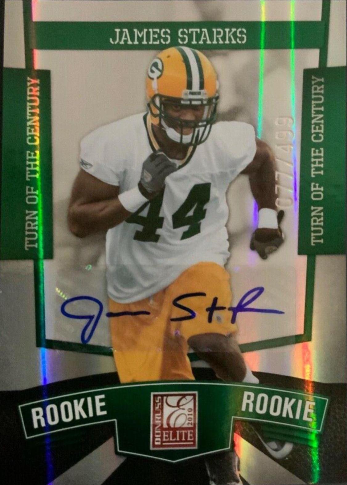 James Starks [Turn of the Century Autograph] #109
