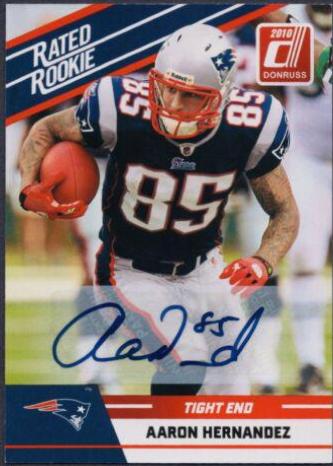 Aaron Hernandez [Autograph] #1