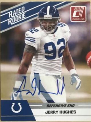 Jerry Hughes [Autograph] #50