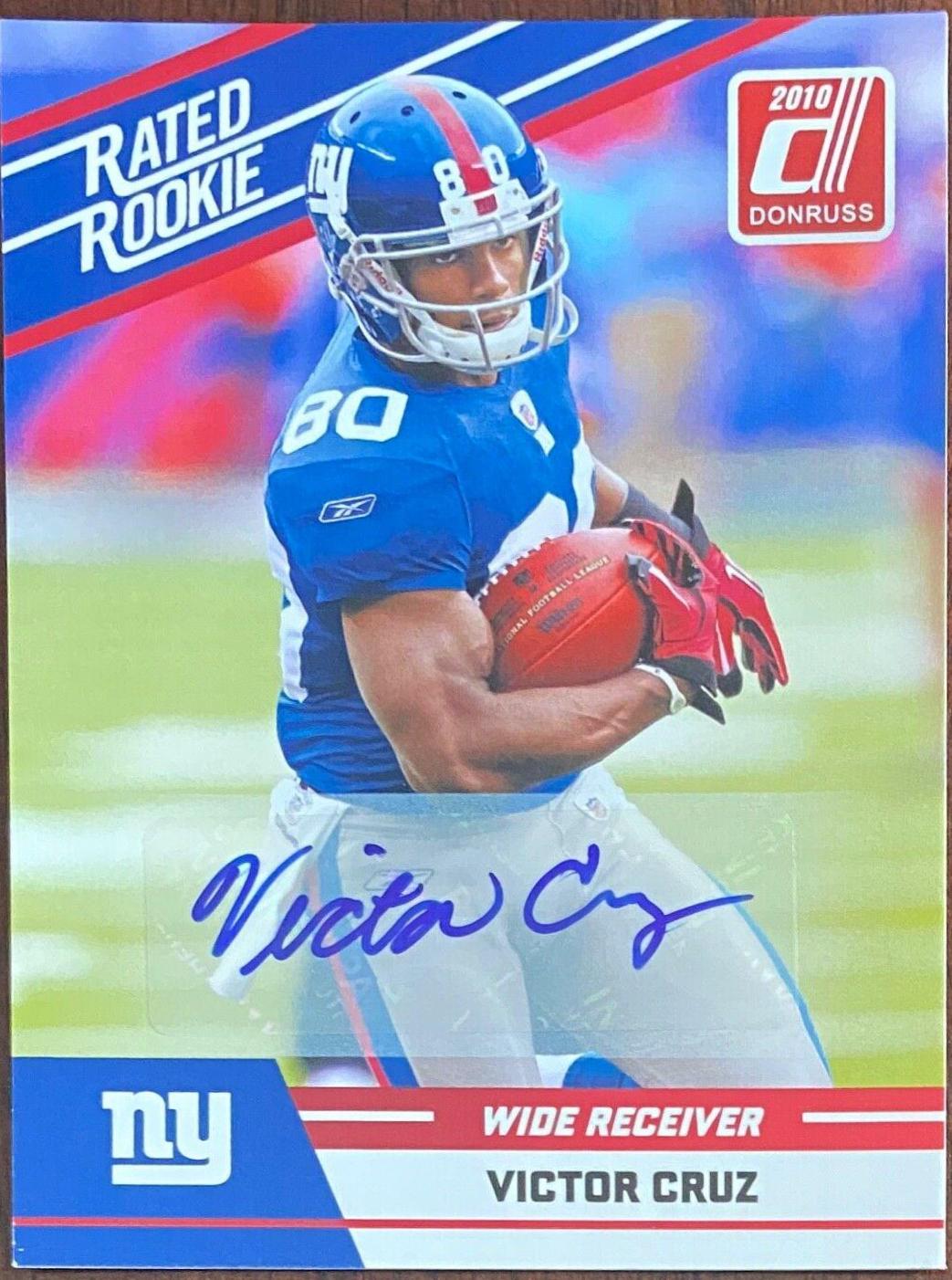 Victor Cruz [Autograph] #100
