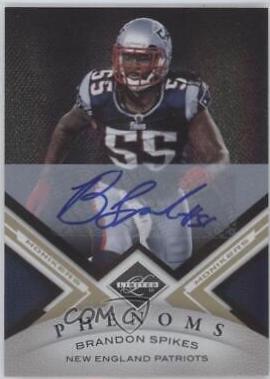 Brandon Spikes [Monikers Autograph Silver] #156
