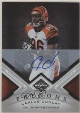 Carlos Dunlap [Monikers Autograph Silver] #158