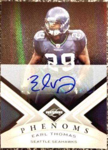 Earl Thomas [Monikers Autograph Silver] #168