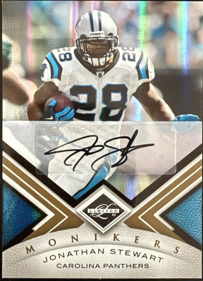 Jonathan Stewart [Monikers Autograph Gold] #14