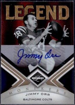 Jimmy Orr [Monikers Autograph Gold] #133