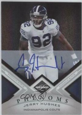 Jerry Hughes [Monikers Autograph Silver] #176