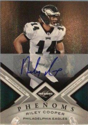 Riley Cooper [Monikers Autograph Silver] #191