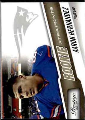 Aaron Hernandez [Xtra Points Gold] #201
