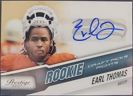 Earl Thomas [Draft Picks Rights Autograph] #237