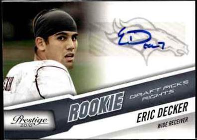 Eric Decker [Draft Picks Rights Autograph] #240