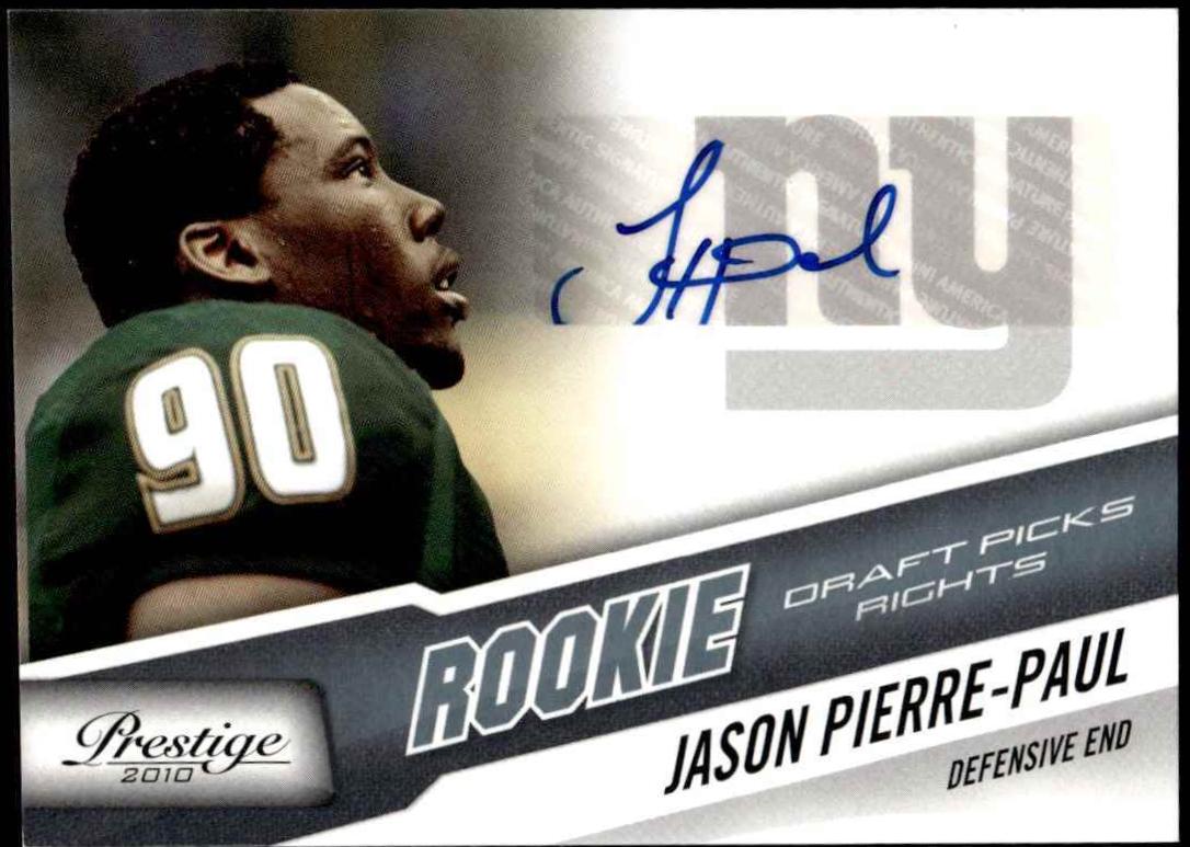 Jason Pierre Paul [Draft Picks Rights Autograph] #250