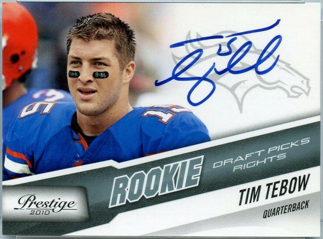 Tim Tebow [Draft Picks Rights Autograph] #296