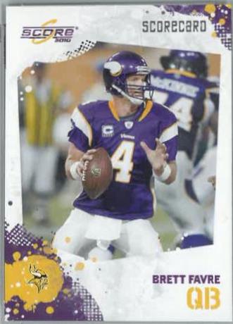 Brett Favre [Scorecard] #161