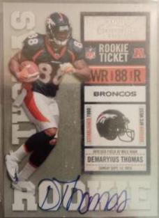 Demaryius Thomas [Running Forward Autograph] #209