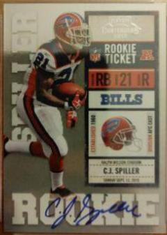 C.J. Spiller [White Jersey Autograph] #206