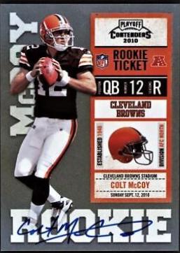 Colt McCoy [Brown Jersey Autograph] #207